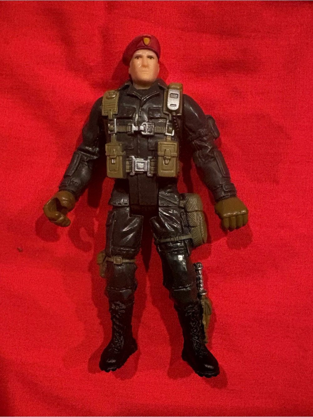 Chap Mei 4” Action Figure Red Beret Colonel Stewart Soldier